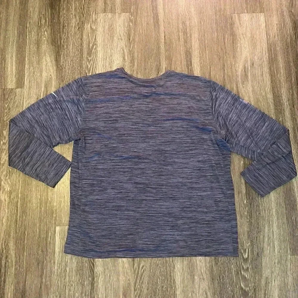 Mens Nike Grey NFL Jacksonville Jaguars Long Sleeve - Player Worn - 3XL